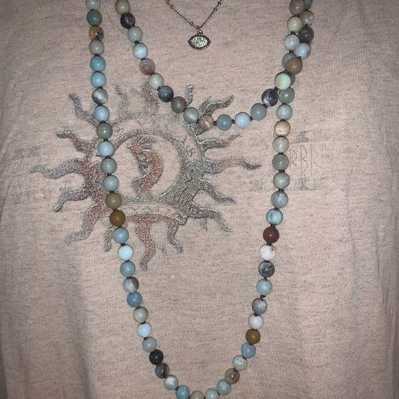 beaded layered necklace - Picture 1 of 3